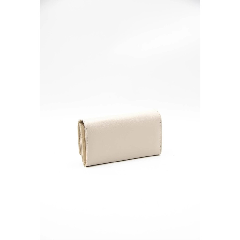 Silver Polo Μπεζ Γυναικείο Πορτοφόλι & Θήκη για Κάρτες με τέσσερις θήκες SP979-10