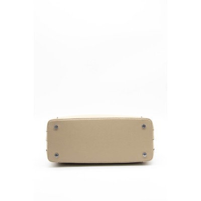 Silver Polo Nut Γυναικεία Τσάντα χειρός με τρεις θήκες